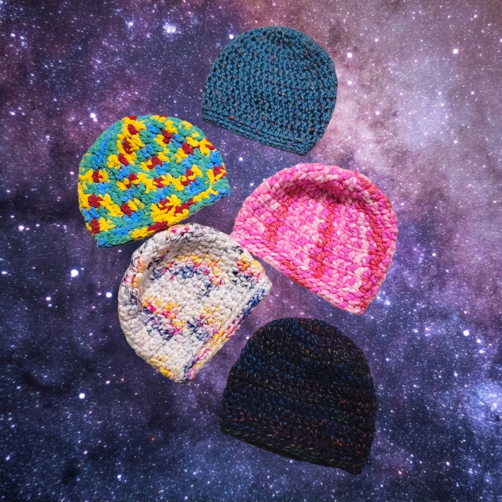 Chunky Crochet Beanies